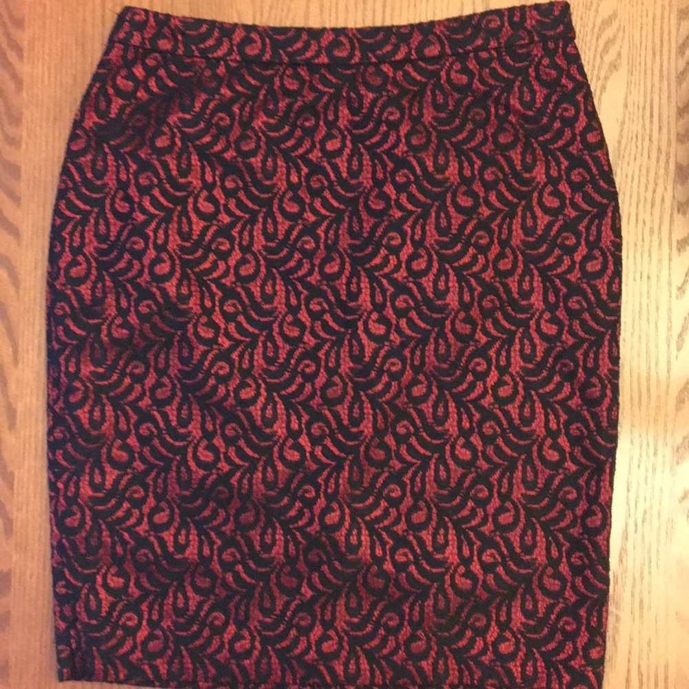 The Limited Lace Pencil Skirt